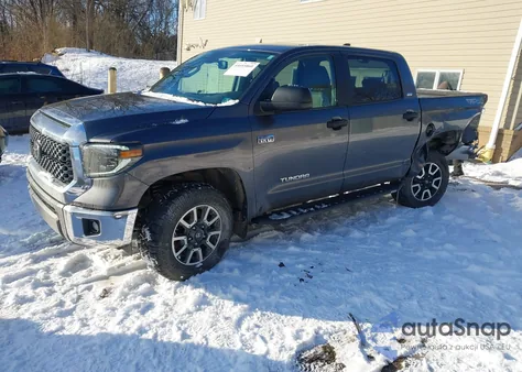2021 Toyota Tundra Sr5 из США, поврежденный, VIN 5TFDY5F13MX963737